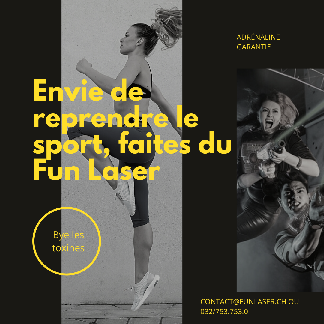 Envie de reprendre le sport, faites du Fun Laser Action pour les familles pendant les vacances